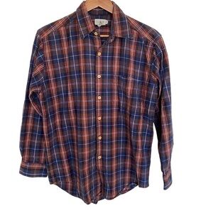 J. Crew Plaid Flannel Shirt, Size Small